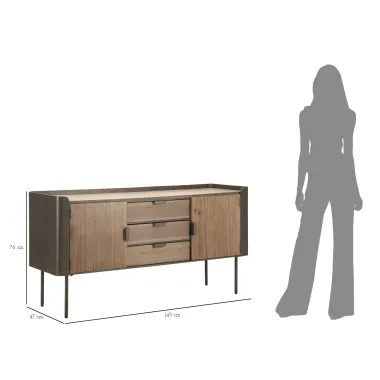 KOMODA TORONTO 145 47 76 cm